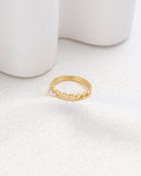 Tessara Gold Woven Ring