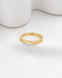 Tessara Gold Woven Ring